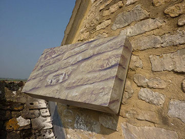 camouflaged satellite dishes